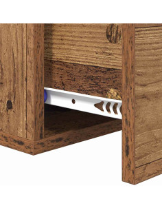 Armadio da Notte Legno vecchio 35 x 35 x 20 cm 2