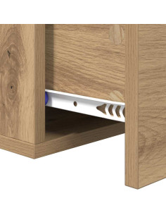 Armadio da Notte rovere artigianale 35 x 35 x 20 cm 2