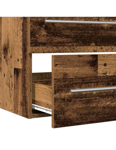 Armadio per Lavabo da Bagno Legno vecchio 80 x 38.5 x 48 cm