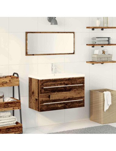 Armadio per Lavabo da Bagno Legno vecchio 80 x 38.5 x 48 cm