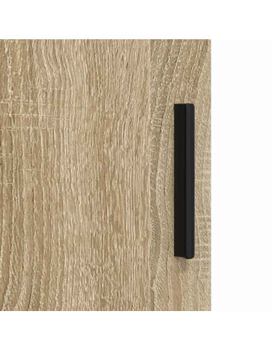 Set di mobili per il bagno 3 pcs rovere sonoma 61 x 35 x 64 cm