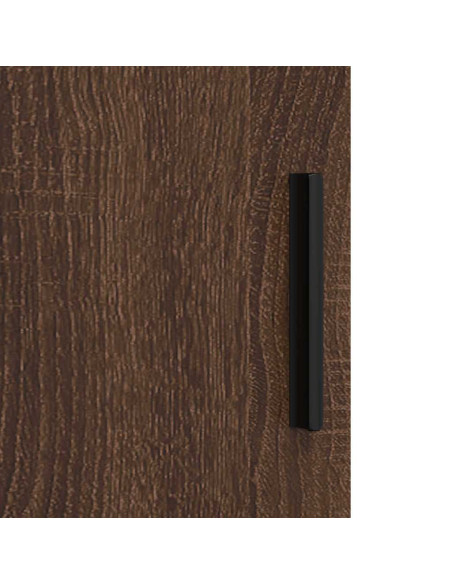 Set di mobili per il bagno 3 pcs Rovere marrone 61 x 35 x 64 cm