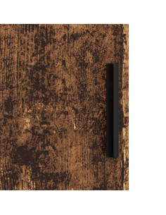 Set di mobili per il bagno con cassetto 3 pcs Legno vecchio 2