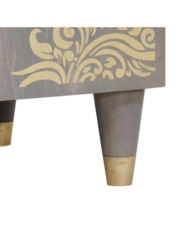 Mobile sottolavabo con archiviazione Grigio 62 x 33 x 58 cm