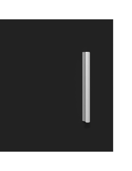 Mobile da Bagno TULUM Nero 37 x 31.5 x 203 cm Legno multistrato