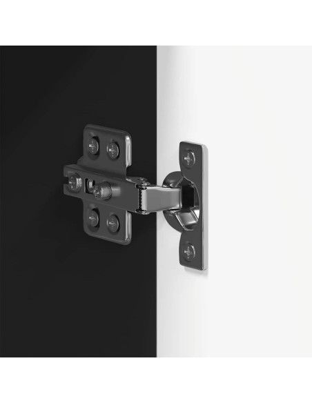 Mobile da Bagno TULUM Nero 37 x 31.5 x 203 cm Legno multistrato