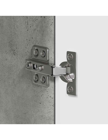 Mobile da Bagno TULUM Grigio cemento 37 x 31.5 x 203 cm