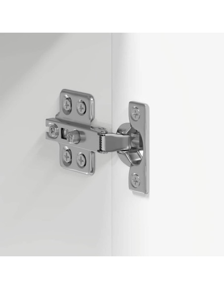 Mobile da Bagno TULUM Bianco lucido 37 x 31.5 x 203 cm