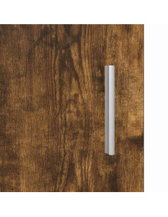 Mobile da Bagno con porta TULUM Rovere fumo 37 x 31.5 x 203 cm 2