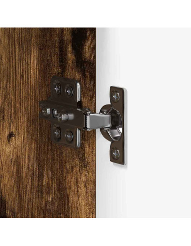 Mobile da Bagno con porta TULUM Rovere fumo 37 x 31.5 x 203 cm