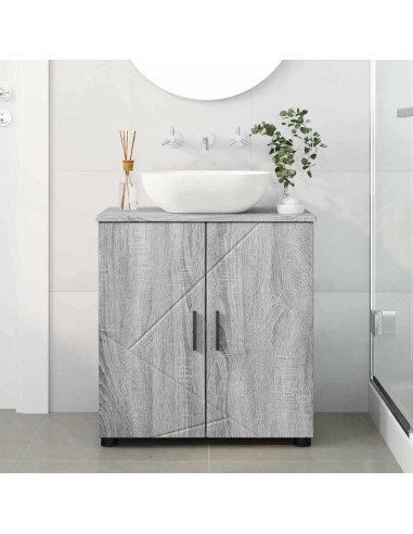 Mobile da Bagno Grigio sonoma 61 x 35 x 64 cm Legno multistrato