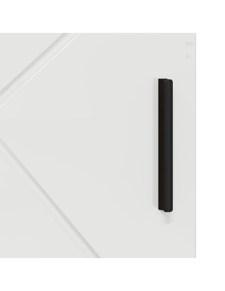 Mobile da Bagno Bianco lucido 60 x 35 x 80 cm Legno multistrato