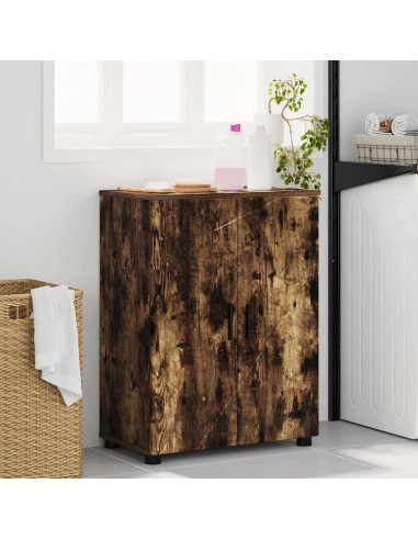 Mobile da Bagno Rovere fumo 60 x 35 x 80 cm Legno multistrato