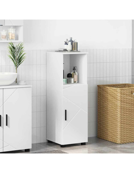 Mobile da Bagno Bianco 30 x 35 x 95 cm Legno multistrato