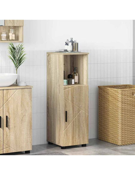 Mobile da Bagno rovere sonoma 30 x 35 x 95 cm Legno multistrato