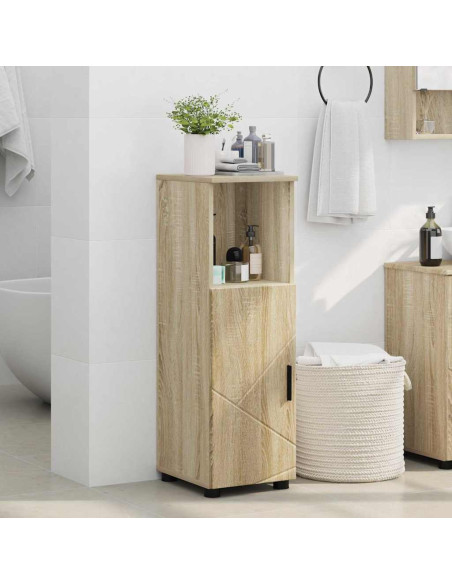 Mobile da Bagno rovere sonoma 30 x 35 x 95 cm Legno multistrato
