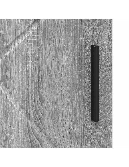 Mobile da Bagno Grigio sonoma 30 x 35 x 95 cm Legno multistrato