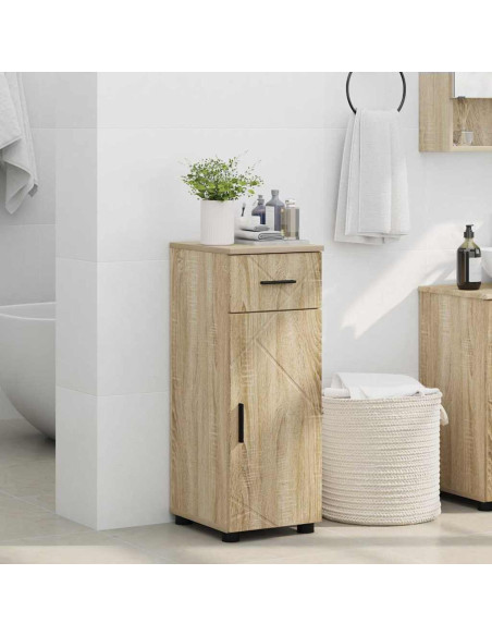 Mobile da Bagno rovere sonoma 30 x 35 x 80 cm Legno multistrato