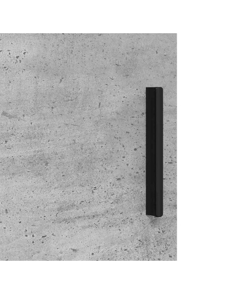 Mobile da Bagno con cassetto Grigio cemento 30 x 35 x 80 cm