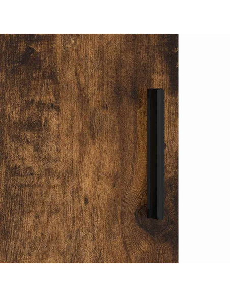 Mobile da Bagno Rovere fumo 30 x 35 x 80 cm Legno multistrato