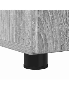 Mobile da Bagno Grigio sonoma 30 x 35 x 80 cm Legno multistrato 2
