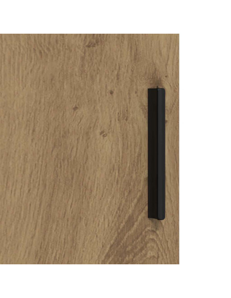 Mobiletto bagno alto rovere artigianale 30 x 35 x 192 cm