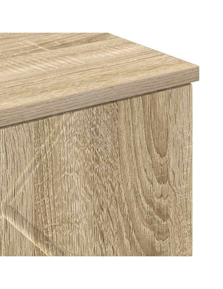 Mobile da Bagno con porta rovere sonoma 30 x 31.5 x 61 cm