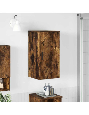 Mobile da Bagno Rovere fumo 30 x 31.5 x 61 cm Legno multistrato