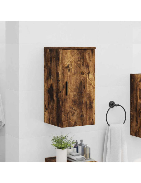 Mobile da Bagno Rovere fumo 30 x 31.5 x 61 cm Legno multistrato