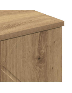 Mobile da Bagno con porta rovere artigianale 30 x 31.5 x 61 cm 2