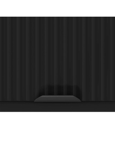 Mobile da Bagno Nero 39 x 23.5 x 65 cm Legno multistrato