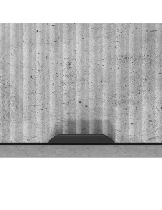 Mobile da Bagno con porta Grigio cemento 39 x 23.5 x 65 cm 2