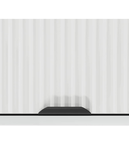 Mobile da Bagno con porta Bianco lucido 39 x 23.5 x 65 cm