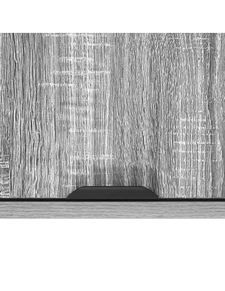 Mobile da Bagno con porta Grigio sonoma 39 x 23.5 x 65 cm