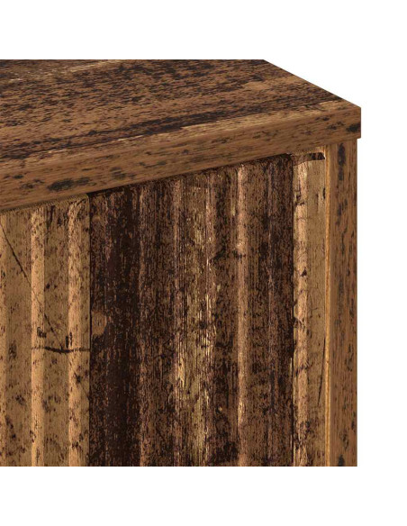 Mobile da Bagno con porta Legno vecchio 39 x 23.5 x 65 cm