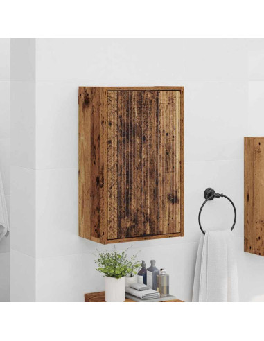 Mobile da Bagno con porta Legno vecchio 39 x 23.5 x 65 cm