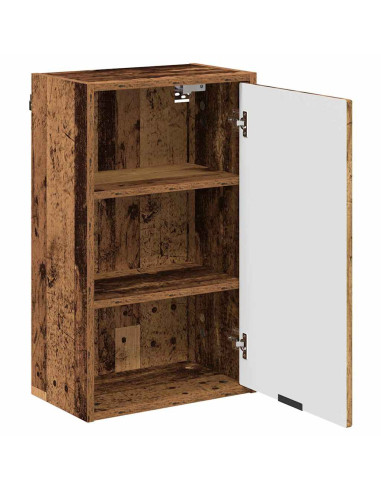 Mobile da Bagno con porta Legno vecchio 39 x 23.5 x 65 cm