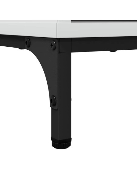 Mobile da Bagno con cassetto Bianco lucido 39.5 x 36 x 88 cm