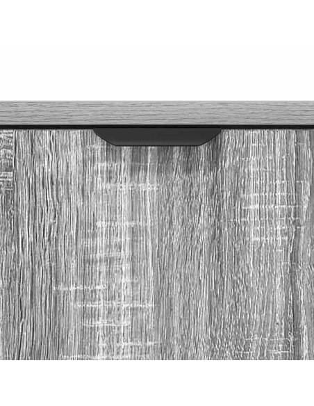 Mobile da Bagno con cassetto Grigio sonoma 39.5 x 36 x 88 cm