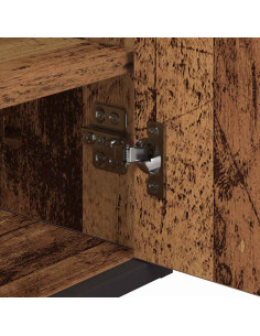 Mobiletto per specchio da bagno Legno vecchio 65 x 20 x 60 cm 2