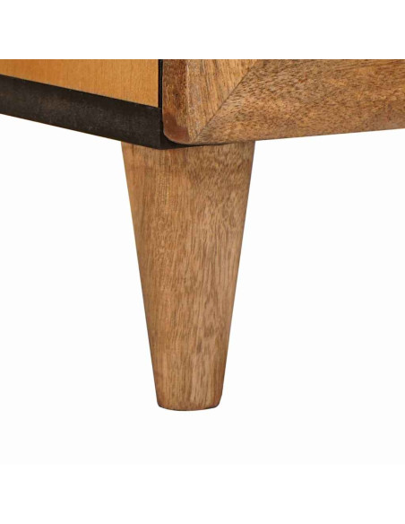 Mobile TV con lo scaffale Marrone chiaro 105 x 33 x 46 cm