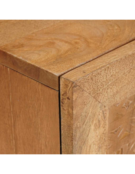 Mobile TV con cassetto Marrone chiaro 105 x 33 x 46 cm