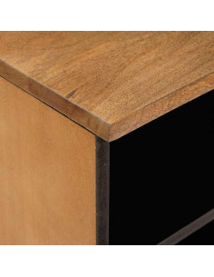 Mobile TV con cassetto Marrone chiaro 105 x 33 x 46 cm 2