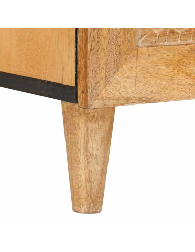 Mobile TV con cassetto Marrone chiaro 100 x 33 x 46 cm