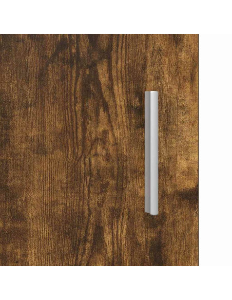 Mobile a muro Rovere fumo 55 x 29 x 100 cm Legno multistrato
