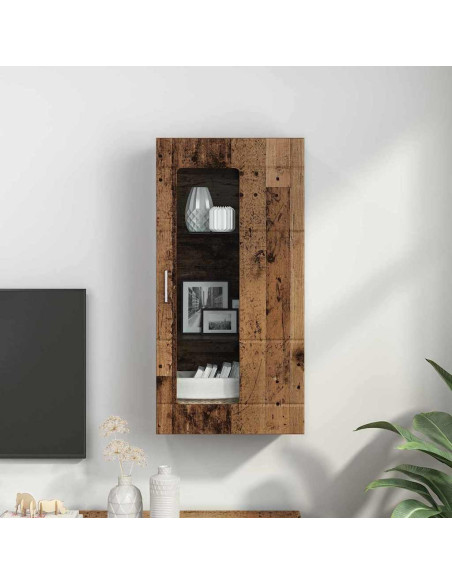 Mobile a muro Legno vecchio 55 x 29 x 100 cm Legno multistrato