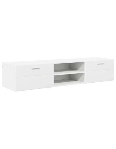 Mobile TV Bianco 150 x 39 x 30 cm Legno multistrato