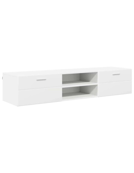 Mobile TV Bianco 150 x 39 x 30 cm Legno multistrato