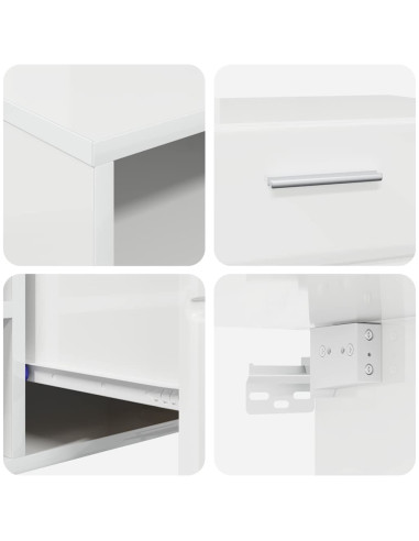 Mobile TV Grigio cemento 150 x 39 x 30 cm Legno multistrato