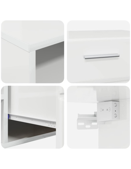 Mobile TV Grigio cemento 150 x 39 x 30 cm Legno multistrato